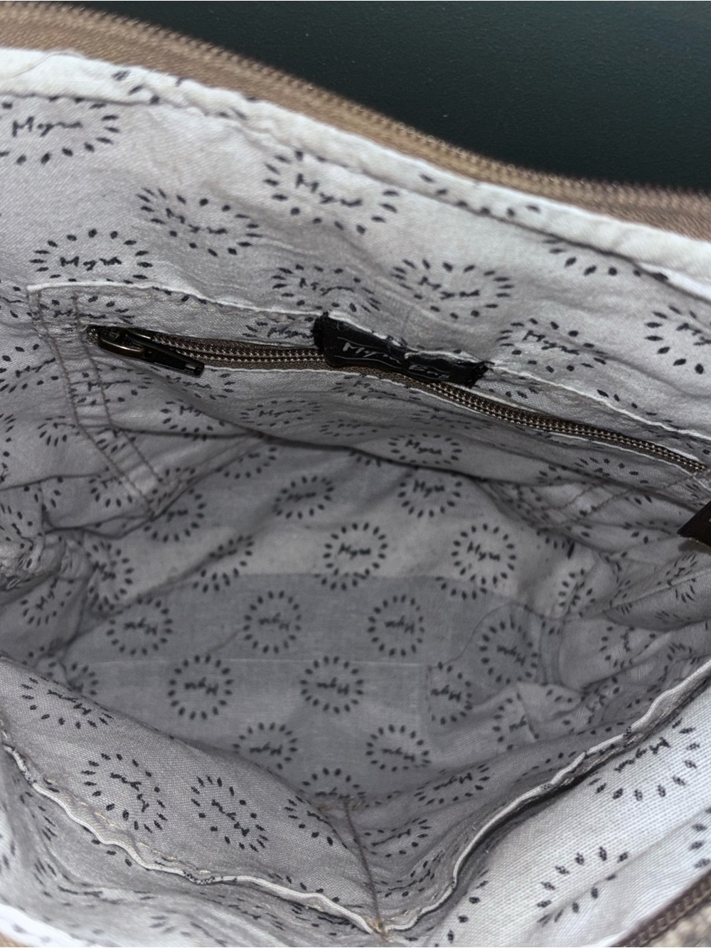 Myra Bag Archaic Canvas & Leather Crossbody - Picture 6 of 13